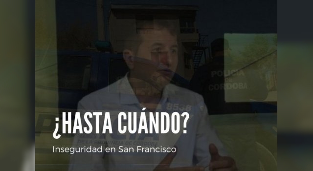 "¿Hasta cuándo?" El video sobre la inseguridad de San Francisco que publicó Luciano Stoppani