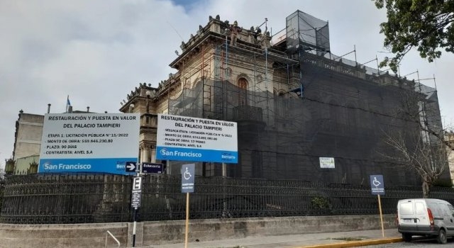 Restauración del Palacio Tampieri