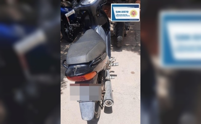 Una moto tenía pedido de secuestro desde el 2011