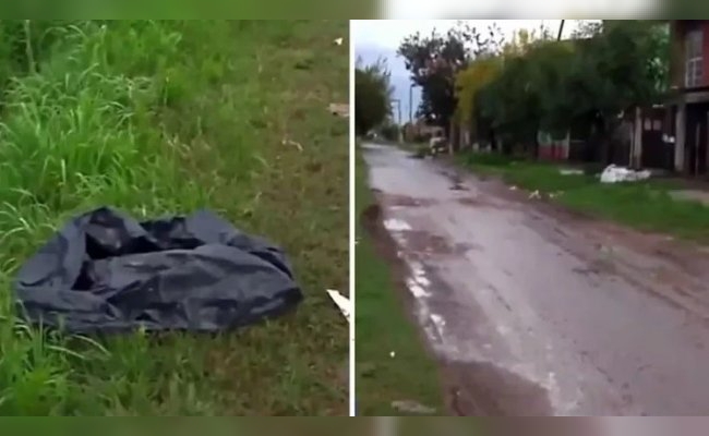 Horror: abandonaron a un bebé adentro de una bolsa y un auto lo aplastó