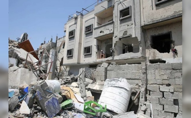 Por ataque israelí mueren al menos 25 palestinos horas antes de tratarse el alto el fuego