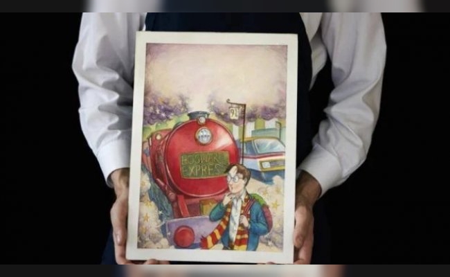 La acuarela original de Harry Potter se subastó por una cifra millonaria