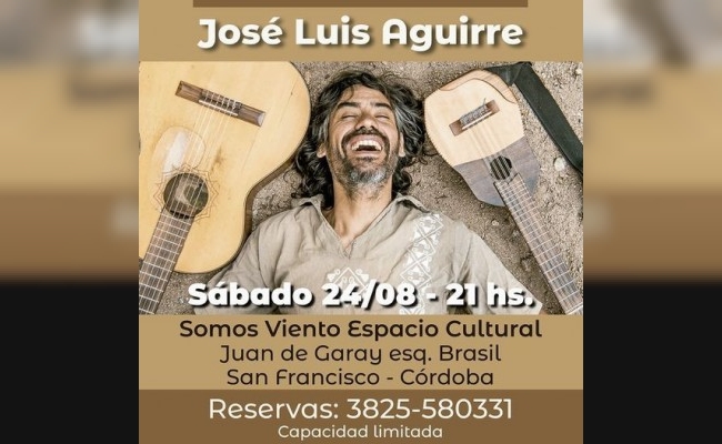José Luis Aguirre en San Francisco