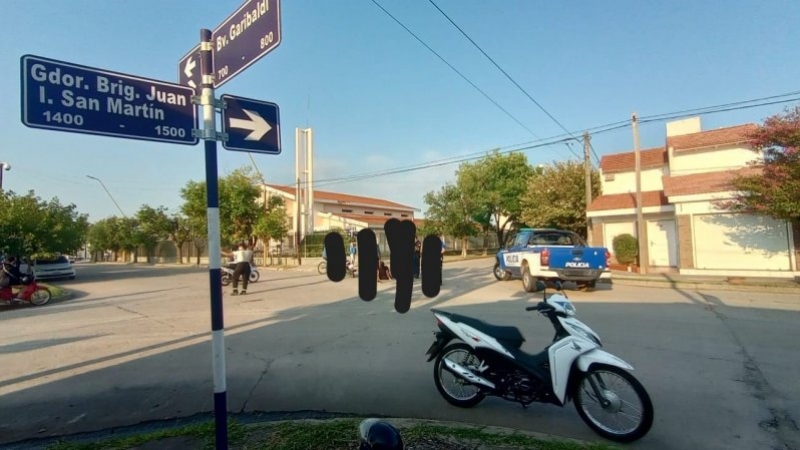 Siniestro Vial: chocaron dos motocicletas