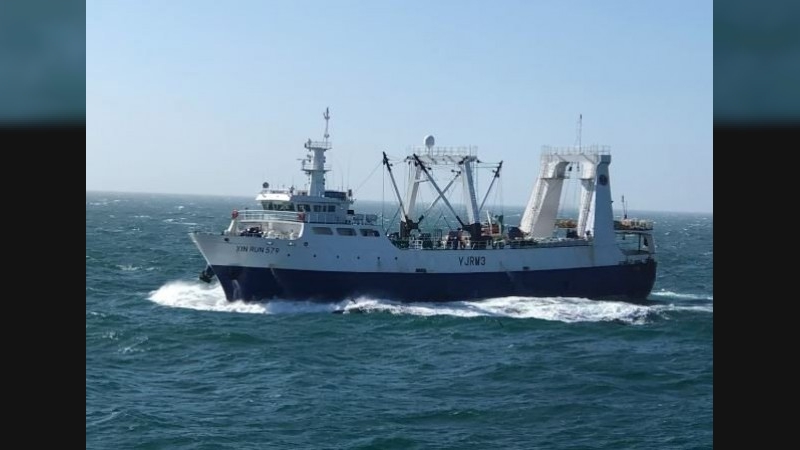 Primera multa electrónica a la pesca ilegal en el Mar Argentino: sancionan a un buque chino con bandera de Vanuatu