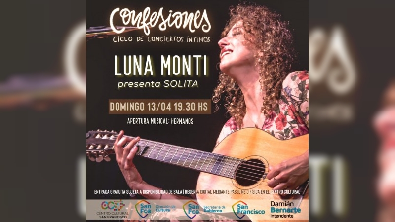 Confesiones: Ciclo de conciertos íntimos en el Centro Cultural