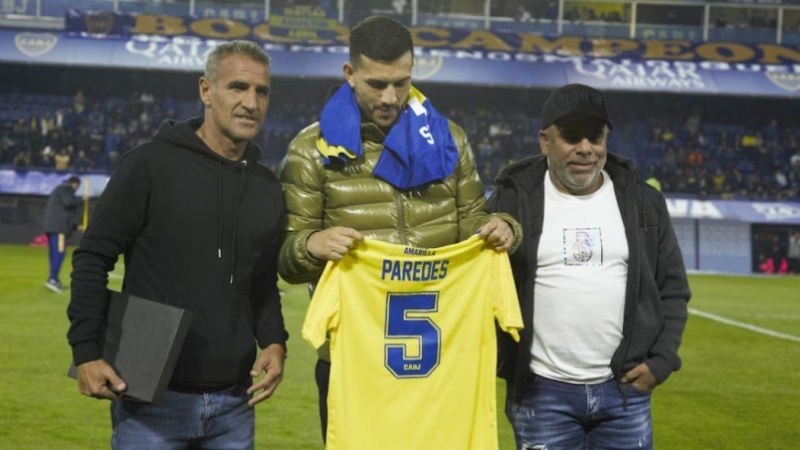 Leandro Paredes se somete a la revisión médica antes de firmar con Boca Juniors