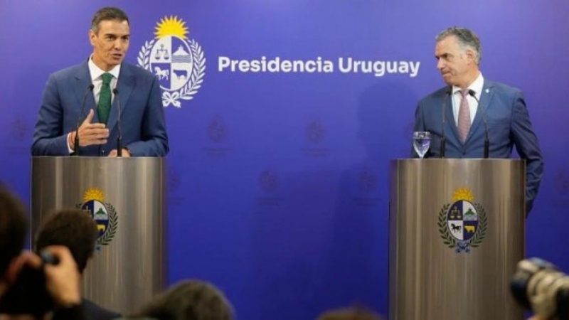 Pedro Sánchez abogó por la concreción de un acuerdo entre la UE y el Mercosur