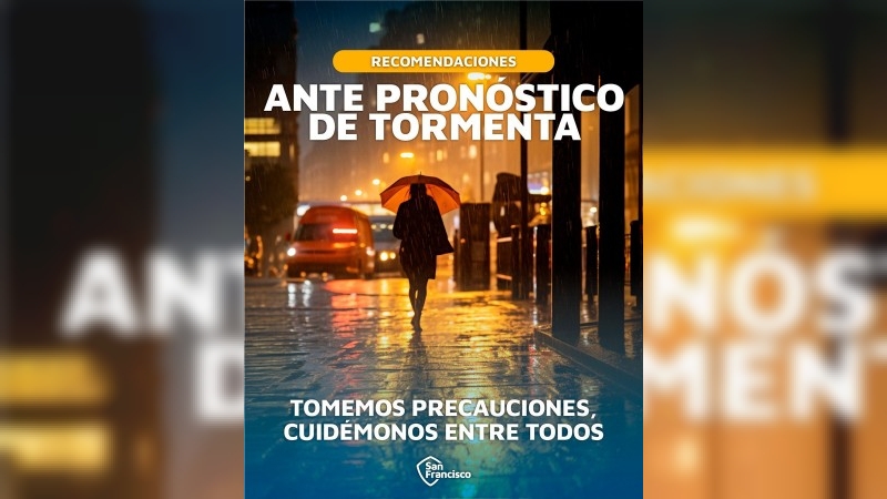 Recomendaciones ante alerta meteorológica