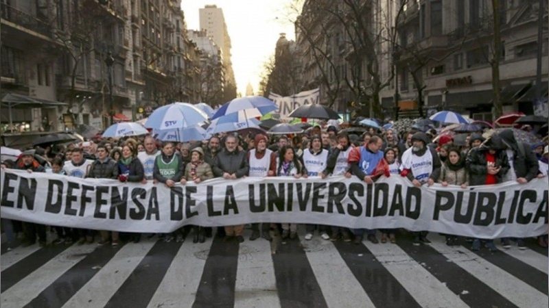 Las universidades nacionales le pusieron fecha a la próxima Marcha Federal