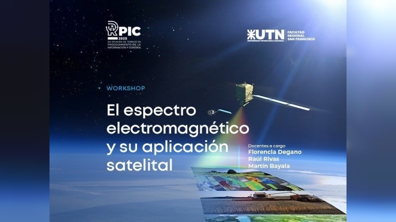 RPIC 2025: workshop sobre espectro electromagnético y su aplicación satelital