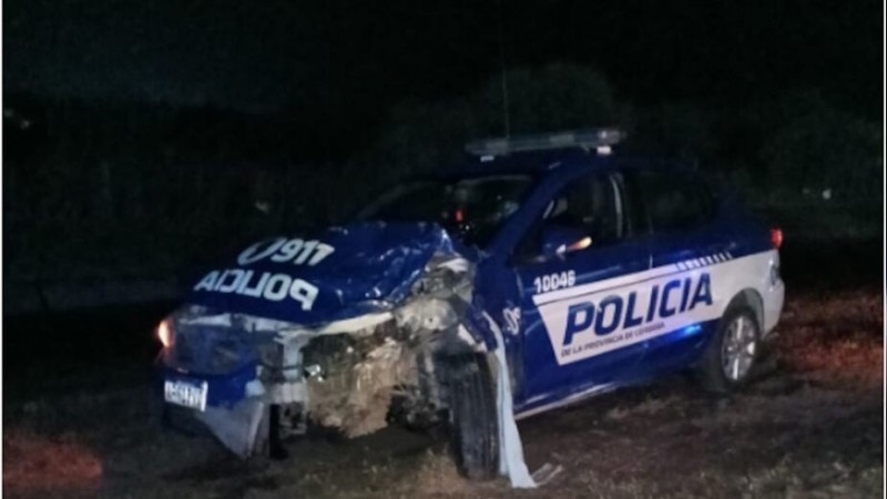  Murió el motociclista que chocó contra un patrullero en el interior de Córdoba