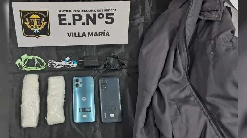 Villa María: un guardia penitenciario intentó ingresar cocaína a una cárcel