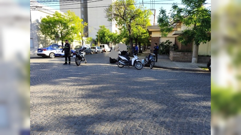 Motociclista con lesiones graves tras accidente