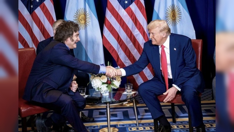 Milei viaja a Davos con la expectativa de volver a encontrarse con Trump