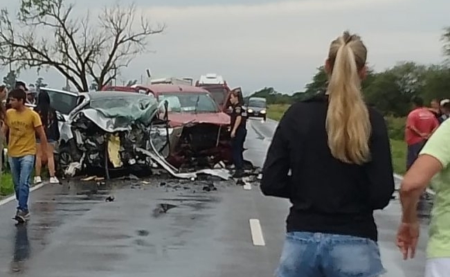 Trágico accidente en ruta provincial13: 4 personas fallecidas