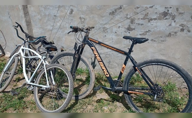 Cinco menores aprehendidos por robo de bicicleta