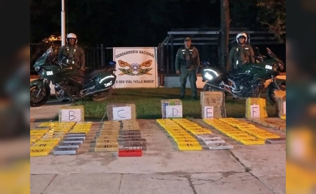 Allanamientos en un campo de Morteros por los 150 kgs. de cocaína encontrados en un camión