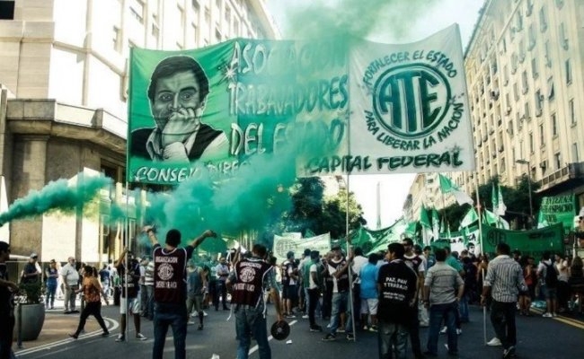 Comienza el plan de lucha de ATE por despidos: anuncian paro, toma de edificios públicos y movilización