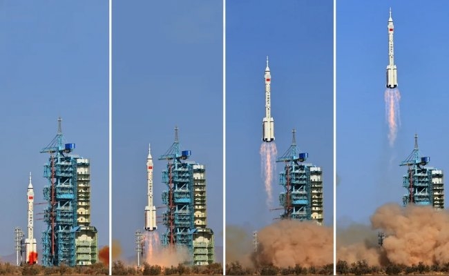 China lanzó la nave espacial tripulada Shenzhou-18