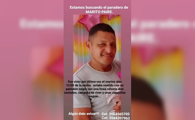 Solicitud de paradero 