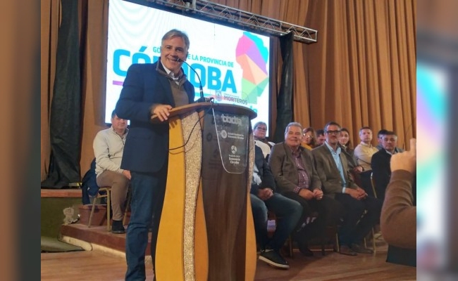 Llaryora visitó la ciudad de Morteros e hizo importantes anuncios