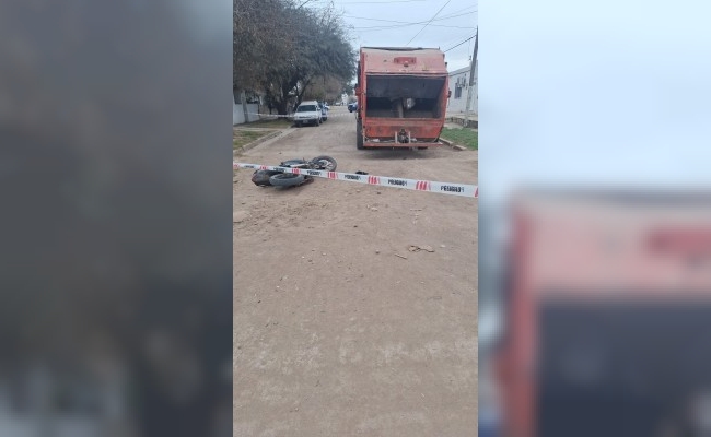 Accidente luctuoso en Morteros, un motociclista fallecido