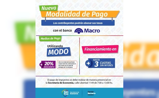 Secretaría de Economía: se implementa una nueva modalidad de pago