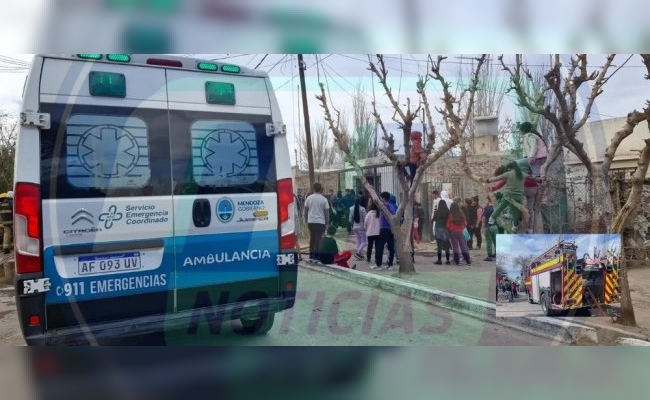 Tragedia en Mendoza: tres chicos fallecieron producto un incendio en su casa