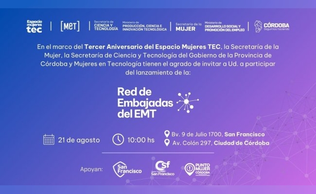 Lanzamiento de la "Red de Embajadas del Espacio Mujeres TEC”