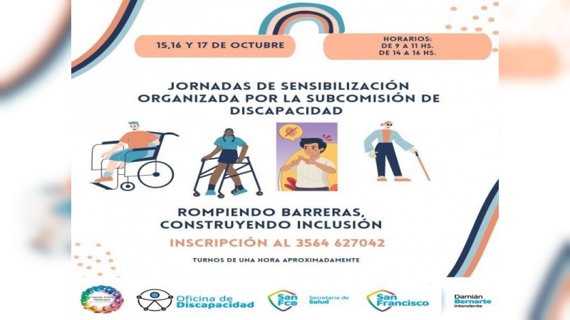 “Rompiendo barreras, construyendo inclusión”: jornadas de sensibilización sobre discapacidad para estudiantes