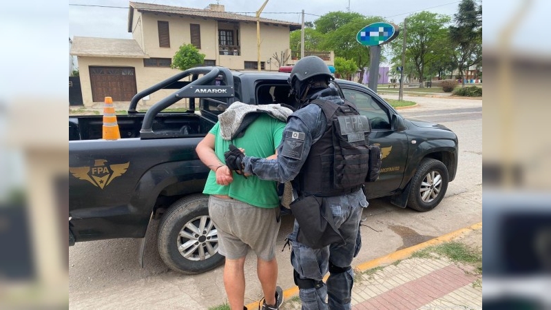FPA desarticuló una banda familiar narco en Saturnino María Laspiur. Seis detenidos