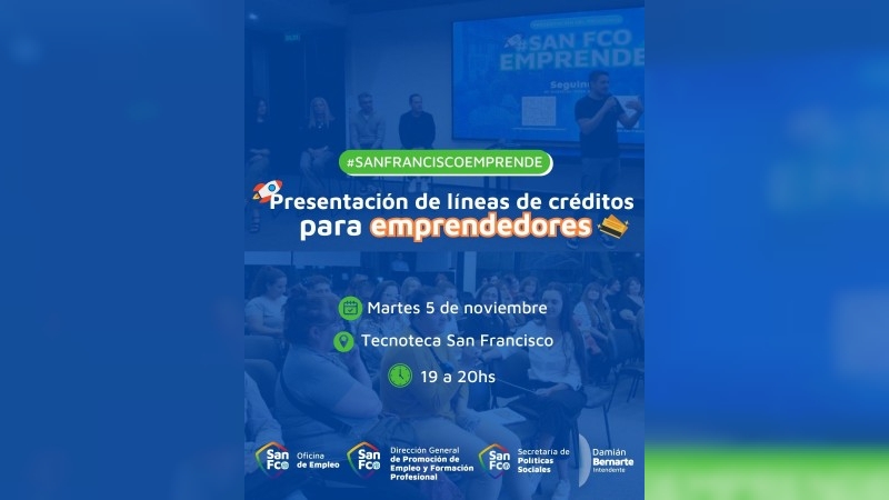 Ciclo de Charlas para Emprendedores en San Francisco Finaliza con Herramientas y Líneas de Crédito