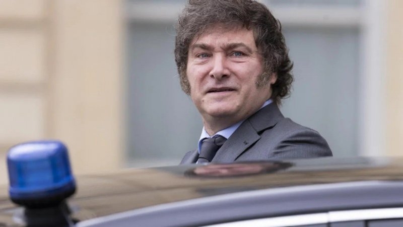 Milei: “En la Argentina se sale laburando, no parando y extorsionando”