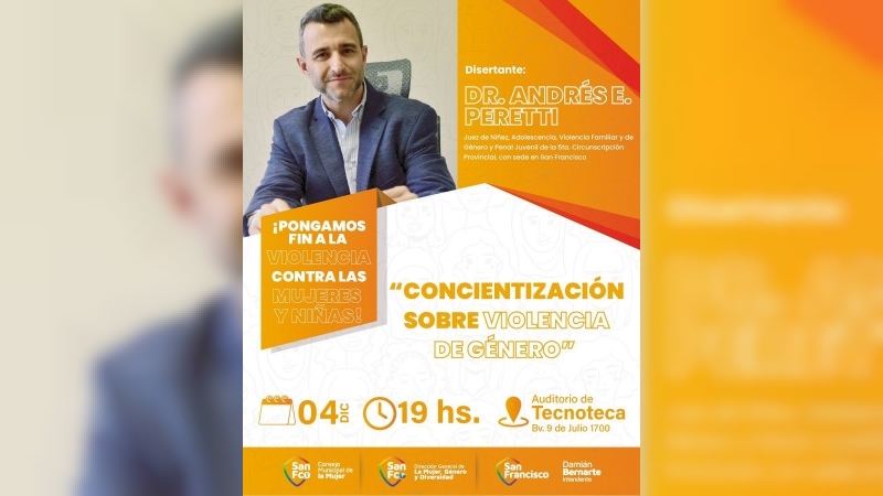 El municipio realizará distintas acciones en el marco de los 16 Días de Activismo contra la Violencia de Género
