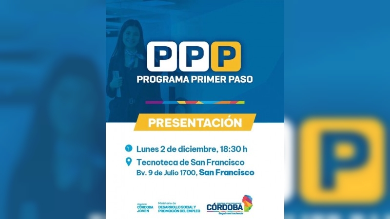 Presentación Programa Primer Paso en San Francisco