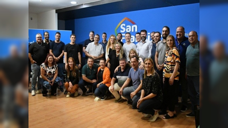 Bernarte recibió al Consejo Pastoral de San Francisco