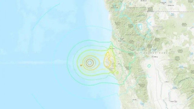 Alerta de tsunami en California por sismo de 6,6 de magnitud en la costa