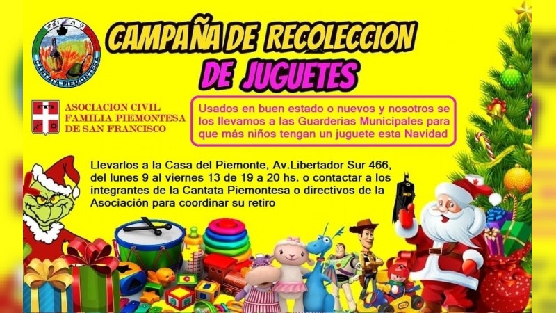 Campaña de recolección de juguetes