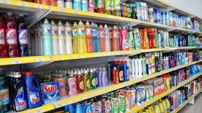 Robaron en un negocio de venta de artículos de limpieza