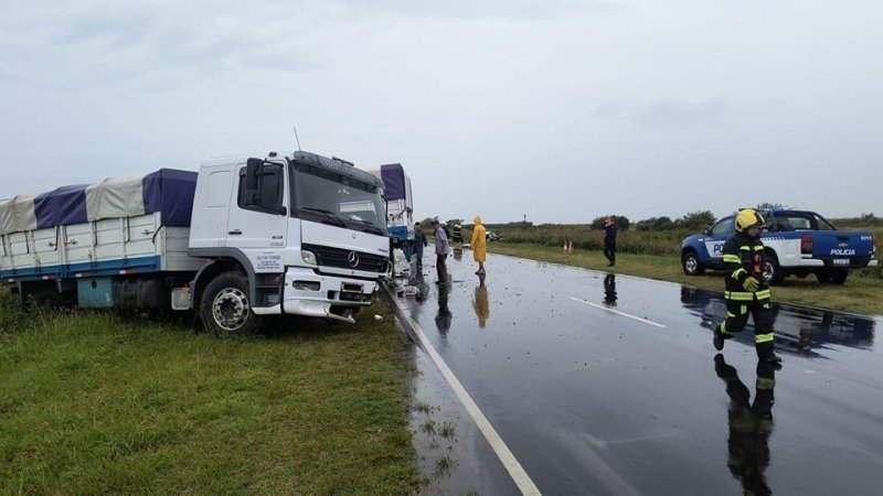 El Fortín- Ruta Prov. 13: En un accidente perdió la vida una mujer de 36 años