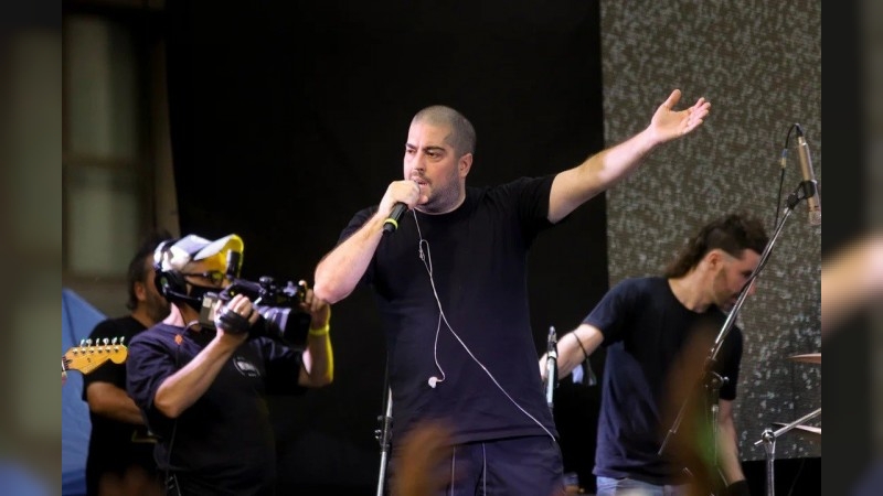 Don Osvaldo, la banda de Fontanet cantó temas de Callejeros en el homenaje a 20 años de la masacre de Cromañón