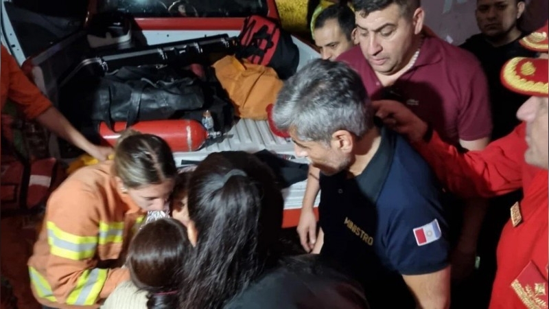 Encontraron sano y salvo al niño de dos años desaparecido en Salsipuedes este 1° de enero