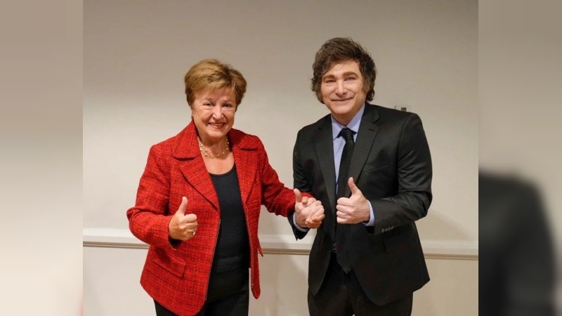 Georgieva dijo que la reunión con Milei fue "excelente" y destacó el "tremendo progreso" de la Argentina