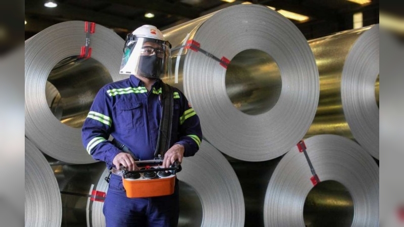 La producción de acero cayó 26% interanual en 2024