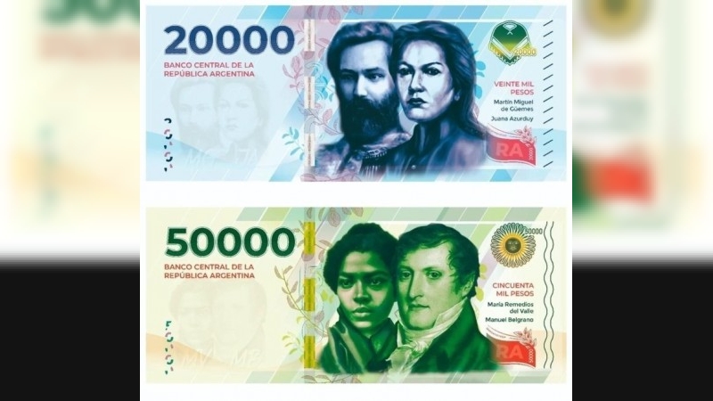 Nuevo billete de $ 50.000: qué se sabe de su entrada en circulación y qué dijo el Gobierno