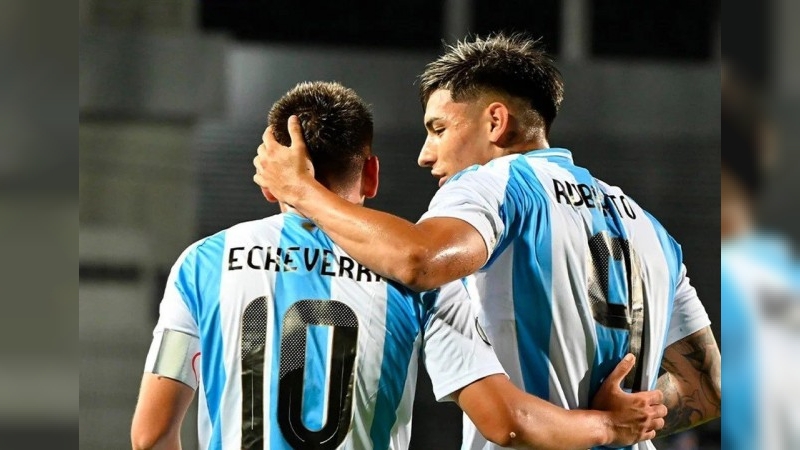 La selección argentina empató ante Colombia en el Sudamericano Sub 20