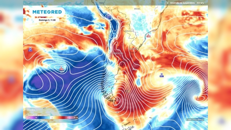Febrero comenzará con uno de los periodos de calor más intensos que tendrá la Argentina este verano