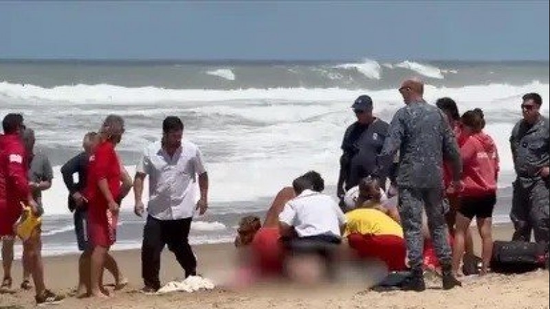 Un argentino murió ahogado en una playa de Punta del Este