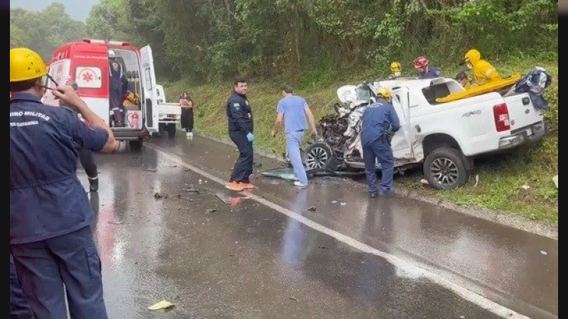 Choque fatal en Brasil: dos argentinos, entre ellos una menor, murieron cuando volvían de sus vacaciones